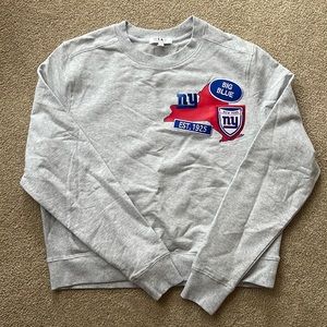 NY Giants crew hoodie by WEAR Size L